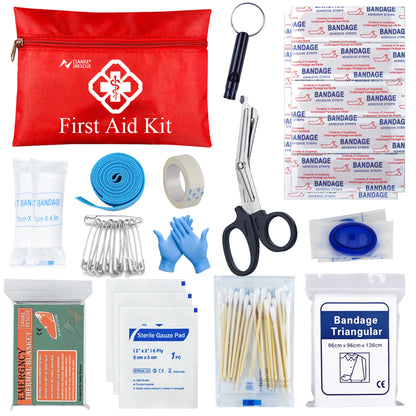 Survival First Aid Kit Survival Full Set Molle Outdoor Gear Emergency Kits Trauma Bag Camping Hiking IFAK Adventures EDC